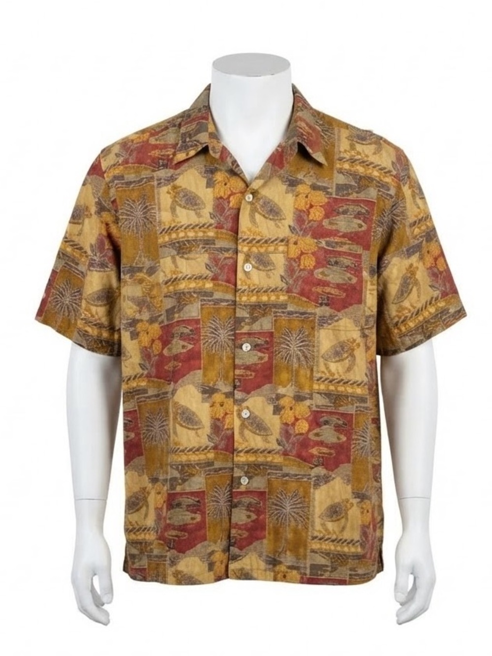 Vintage Tori Richard Hawaiian Shirt XL | 100% Cotton Made in Hawaii 90s